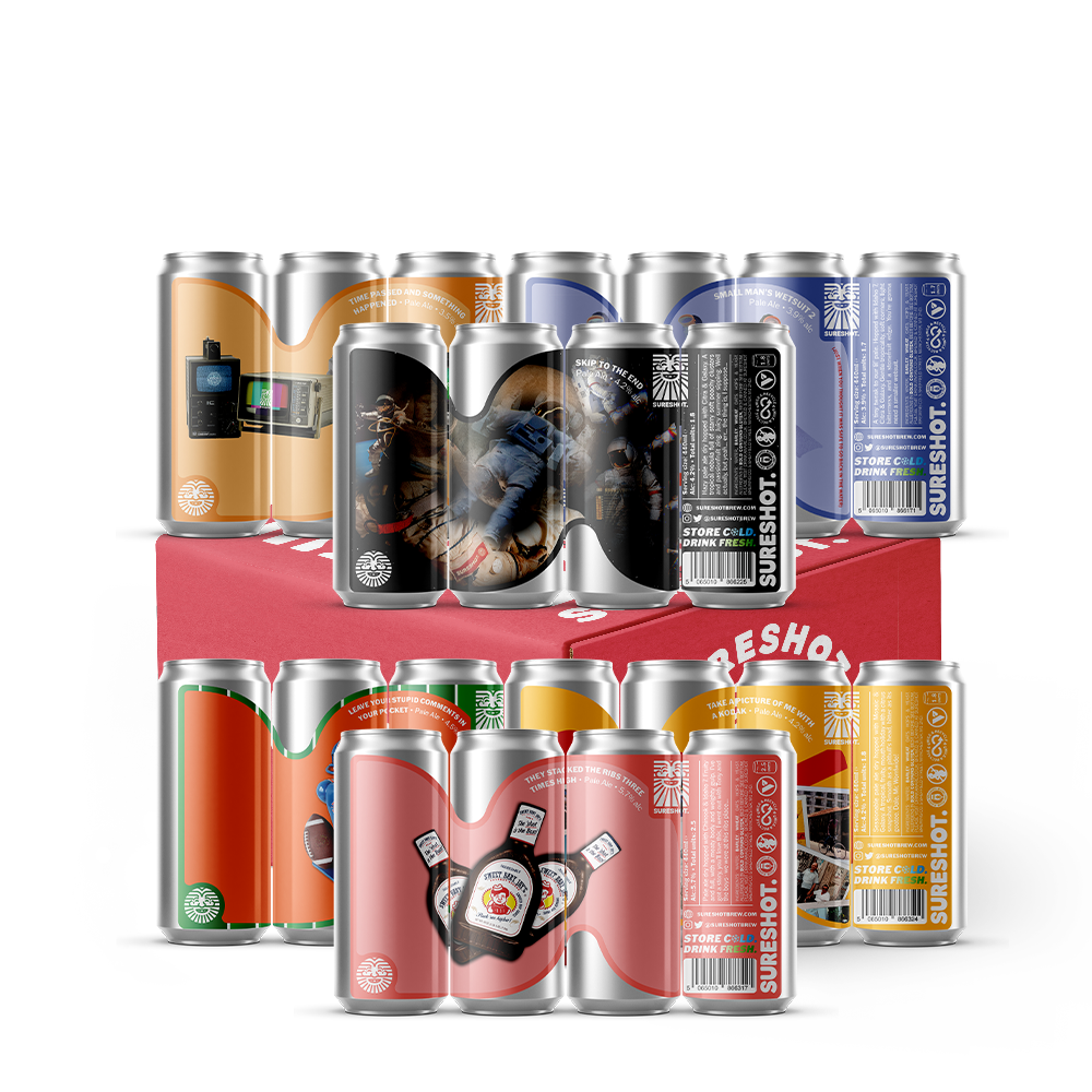 Pale Ale Mixed Case Sureshot Brewing pale-ale-mixed-case-sureshot-brewing